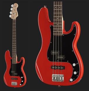 review fender-sq-affinity-p-bass-pj-red-il