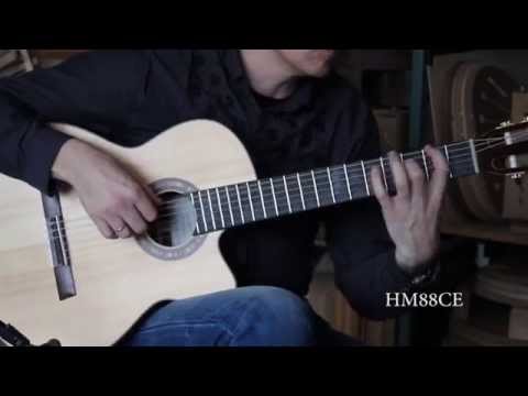 Hofner HM65CE and HM88CE classical guitars compared