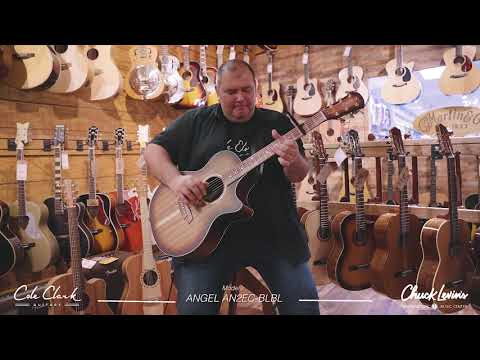 Cole Clark Grand Auditorium Angel 2 Series - CCAN2EC-BLBL Model Demo
