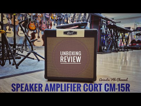 Unboxing &amp; Review Speaker amplifier Cort CM15R