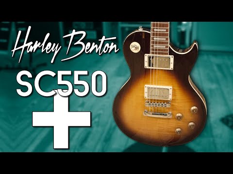 Review of the Harley Benton SC-550 Plus EMG FTF Electric guitar. Where ...