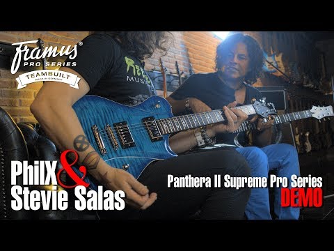 Framus Panthera II Supreme Demo - With PhilX &amp; Stevie Salas