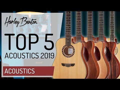 Harley Benton - Top 5 Acoustics - 2019 -