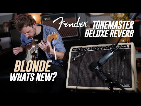 NEW Fender Tonemaster Deluxe Reverb in Blonde | Whats different?!
