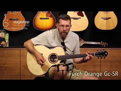 Furch Orange Gc-SR acoustic guitar demo in Stageshop