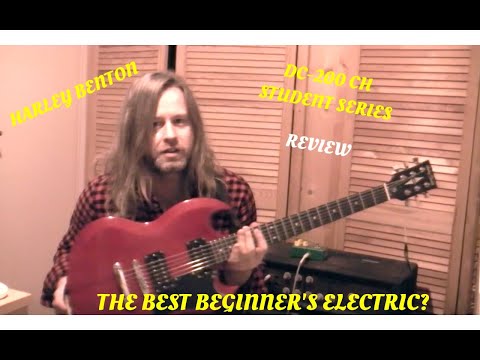 GUITAR BEASTS EP. 3 - HARLEY BENTON DC-200 CH STUDENT SERIES - THE BEST BEGINNER&#039;S ELECTRIC GUITAR?