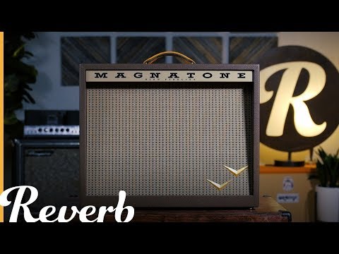 Magnatone Panoramic Stereo 2x10 Combo Amplifier | Reverb Demo