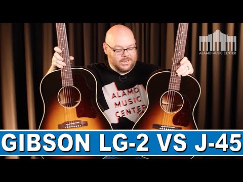 The Gibson 50s LG-2 vs 50s J-45 Original | Comparing two American Acoustic Classics from Gibson