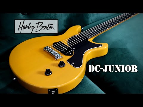 Harley Benton DC-Junior TV Yellow / Guitar Demo/Review