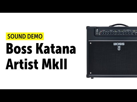 Boss Katana-Artist MkII - Sound Demo (no talking)
