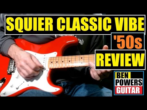 Squier Classic Vibe 50s Stratocaster 2020 - Full Review / Demo
