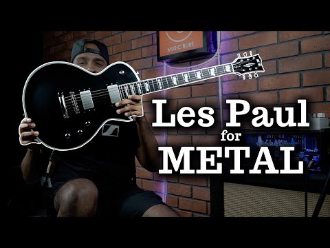 BADASS MODERN SINGLECUT GUITAR: ESP E-II Eclipse BB Electric Guitar Demo