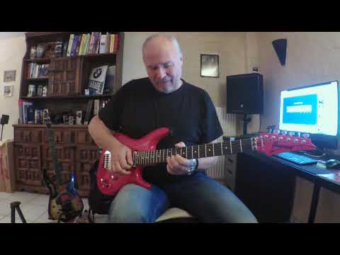 Ibanez Joe Satriani 2480 MCR with sustainiac and the Kemper, very first impression