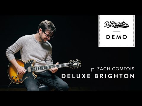 Deluxe Brighton Demo with Zach Comtois | D&#039;Angelico Guitars