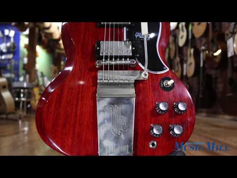 2019 Gibson Custom 1964 SG Standard Reissue w/ Maestro Vibrola VOS - Cherry Red - DEMO