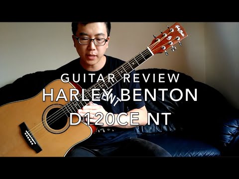 €75 Harley Benton D120CE NT Acoustic Guitar Review