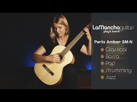 Small neck classic guitar | Perla Ambar SM-N