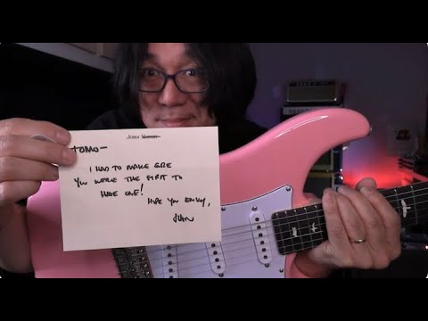 A letter from John Mayer - PRS ROXY PINK Silver Sky &amp; Last Train Home Lesson