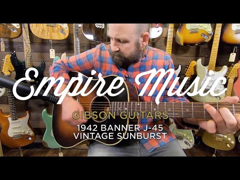 Gibson 1942 Banner J-45 - EMPIRE MUSIC