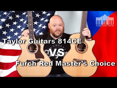 Taylor 814ce VS Furch Red Master&#039;s Choice - Will there be a surprising winner?