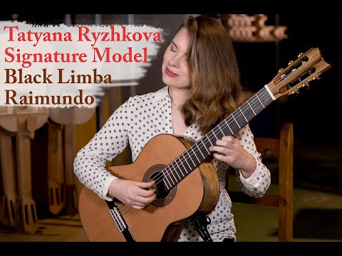 Guitar presentation - Tatyana Ryzhkova Black Limba signature model