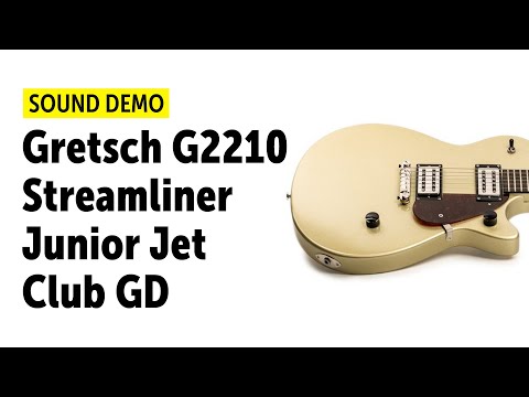 Gretsch G2210 Streamliner Junior Jet Club GD - Sound Demo (no talking)