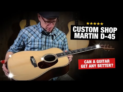 Can a guitar get any better than this Custom Martin D-45???