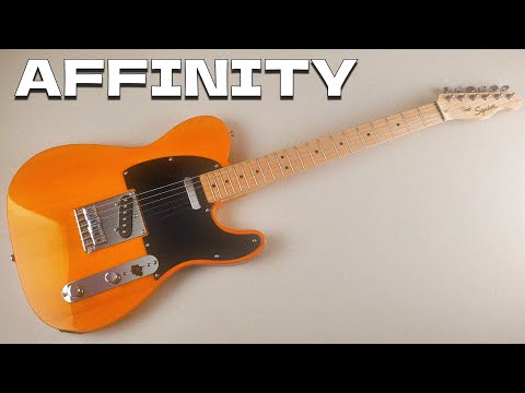 Fender Squier Affinity Series Telecaster in Butterscotch Blonde