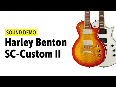 Harley Benton SC-Custom II - Sound Demo (no talking)