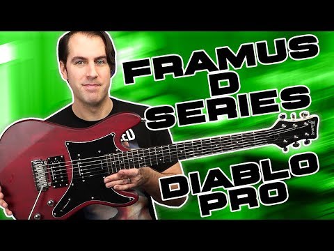 Super Strat Meets SG?!? | Framus Guitars D-SERIES Diablo Pro Demo &amp; Review | Made in China