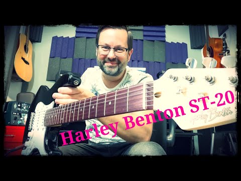 Harley Benton ST-20 BK Standard Series