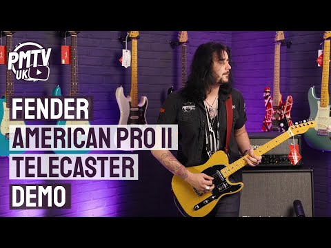 Fender American Professional II Telecaster Demo - All New Pro-Level Fender USA Telecaster Guitars!