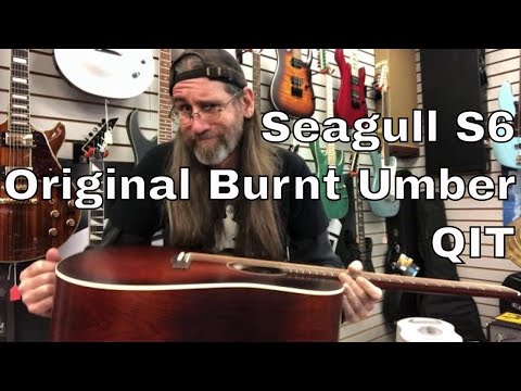 Seagull S6 Original Burnt Umber QIT
