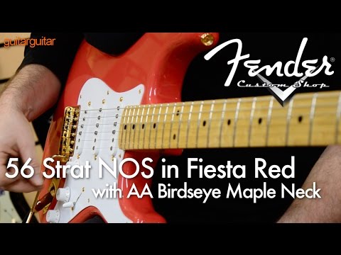 Fender Custom Shop - 56 Strat NOS Fiesta Red AA Birdseye Maple