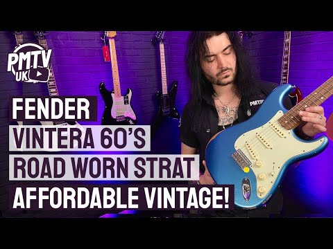 Fender Vintera Road Worn 60&#039;s Stratocaster - The Affordable 60&#039;s Strat! - Review &amp; Demo