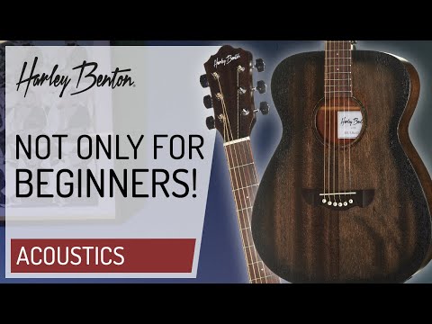 Harley Benton - Delta Blues OE - Orchestra Size - Acoustic Guitar - Presentation -