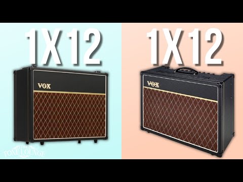 Vox AC15c1: 1x12 🆚 2x12 cab
