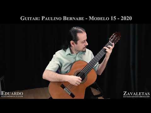2020 Paulino Bernabe M15 (cedar) Classical Guitar