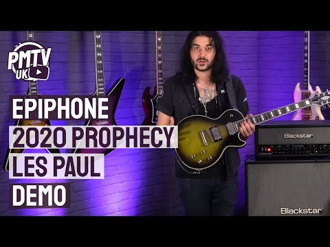NEW! 2020 Epiphone Prophecy Les Paul - Modern Take On A Les Paul Custom - Demo &amp; Review