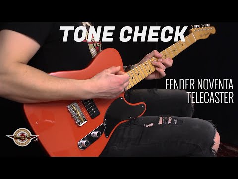 TONE CHECK: Fender Noventa Telecaster Guitar Demo | No Talking