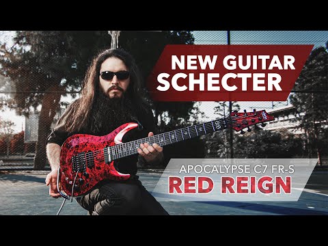 NEW GUITAR - Schecter Apocalypse Red Reign [English]
