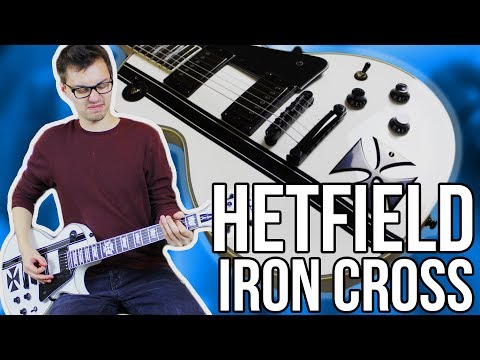 LTD James Hetfield Signature Iron Cross Demo || Unapologetically Metallica!!