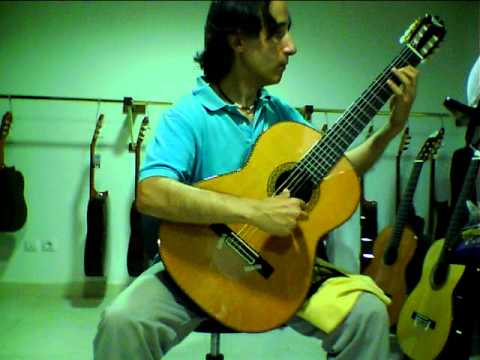 Esteve (Juan Hernandez) Guitar, Model Concierto Cedar