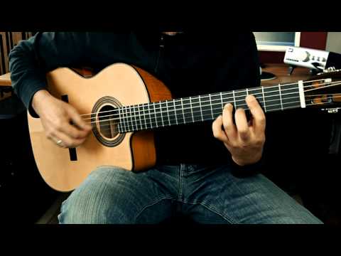 Cordoba Fusion 14 Maple - Demo Part 1 - Fingerstyle