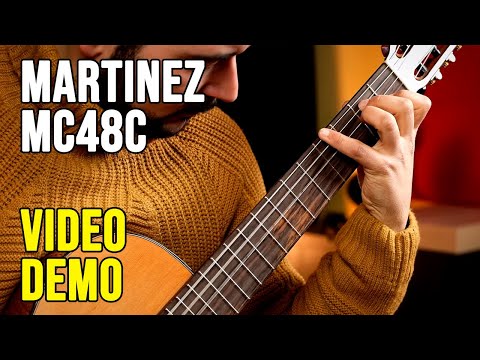Martinez MC-48C Classical Guitar Video Demo