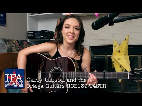 Carly Gibson talks about the Ortega Guitars RCE139-T4STR