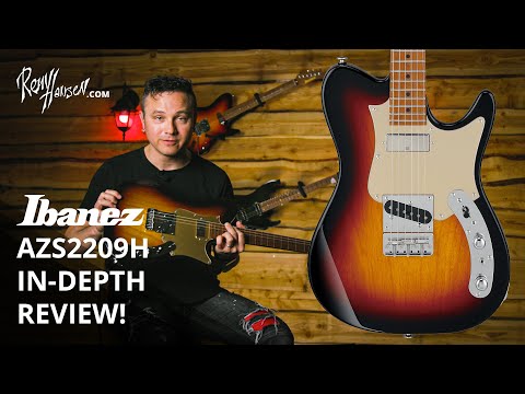 Demo Ibanez AZS2209H | In-depth Review | Ibanez Guitars | Check It Out! (tip)
