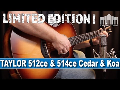 Taylor Guitars Fall Limited 514ce and 512ce 12-fret with Cedar and Koa | Full Guitar Review