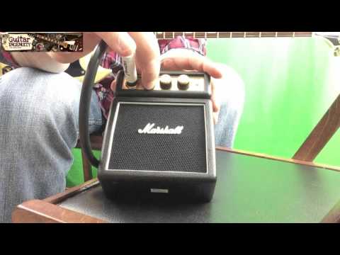 Marshall MS2 Micro Amp Review - Demoing the Marshall MS-2 Mini Amp