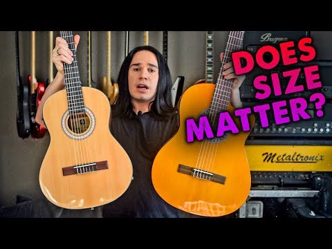3/4 Size Guitar! Why? (Vangoa 3/4 Classical Acoustic Electric) - Demo / Review